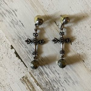 Brighton Cross Earrings